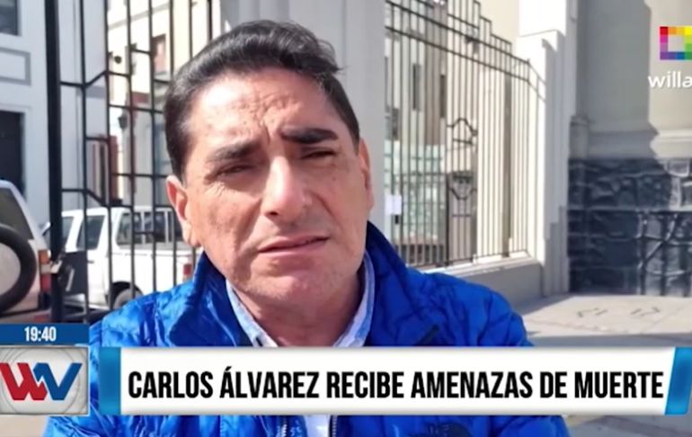 Carlos Álvarez denunció que recibió amenazas de muerte por haber imitado a Lilia Paredes [VIDEO]