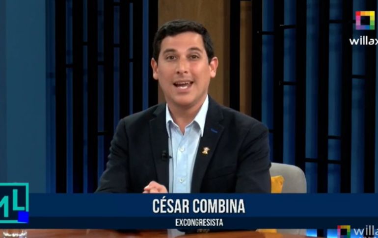 César Combina: "Aníbal Torres ha renunciado porque va a terminar preso" [VIDEO]