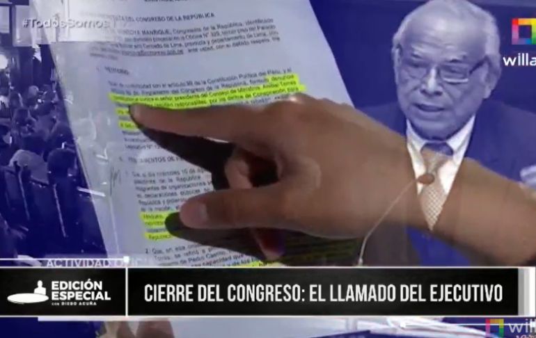 Portada: INFORME: Cierre del Congreso: El llamado del Ejecutivo [VIDEO]