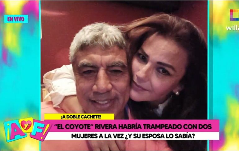 "Amiga" del Coyote Rivera asegura que esposa del exfutbolista y doña Peta sabían de su relación