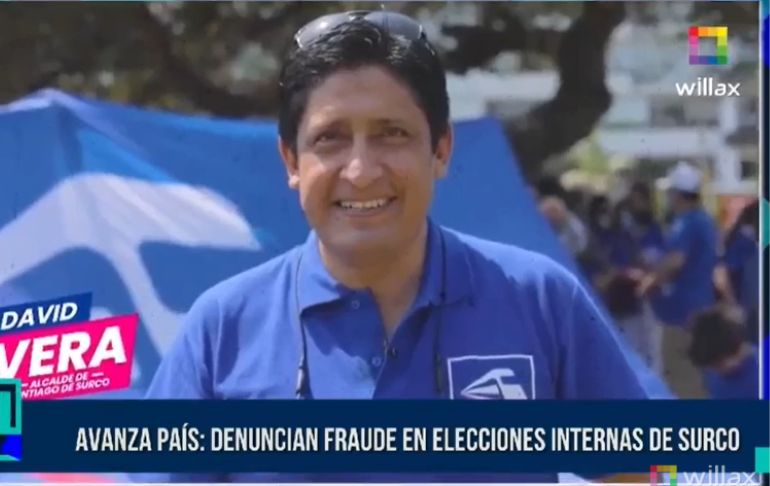 Portada: NOTA | Avanza País: denuncian fraude en elecciones internas de Surco [VIDEO]