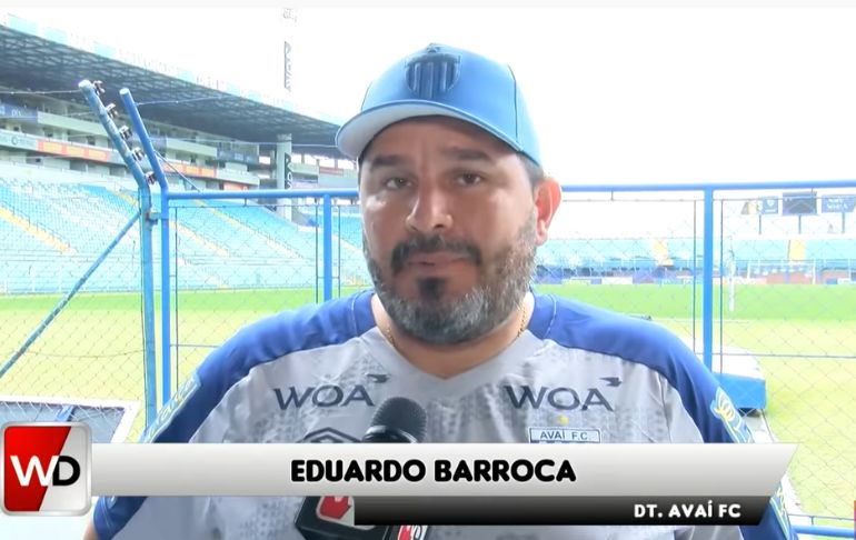 DT de Avaí sobre Paolo Guerrero: "Está en un gran nivel, no me quedan dudas que puede jugar en la selección" [VIDEO]