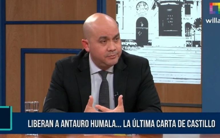 Eduardo Roy Gates tras liberación de Antauro Humala: "Recobra absolutamente todos sus derechos" [VIDEO]