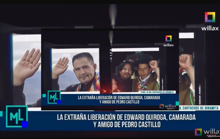 Portada: INFORME | La extraña liberación de Edward Quiroga, camarada y amigo de Pedro Castillo [VIDEO]