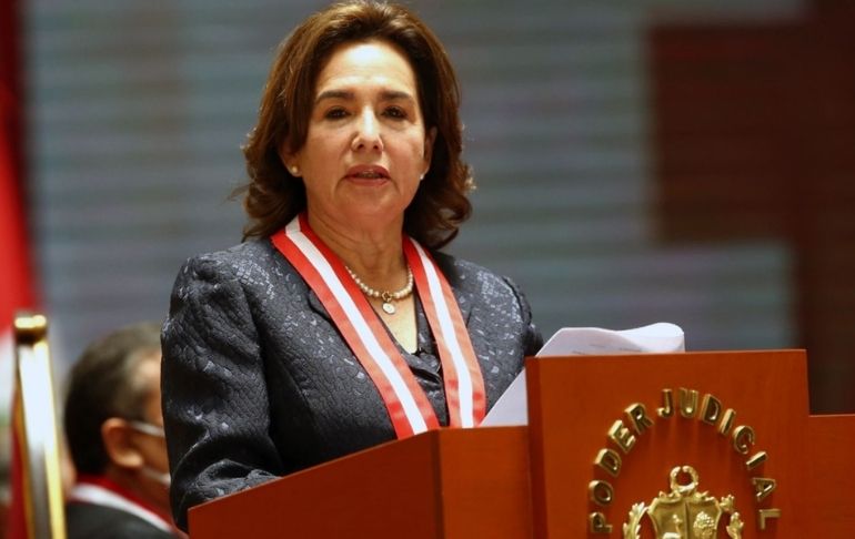 Portada: Elvia Barrios afirma que en el Poder Judicial no realizan "persecución política"
