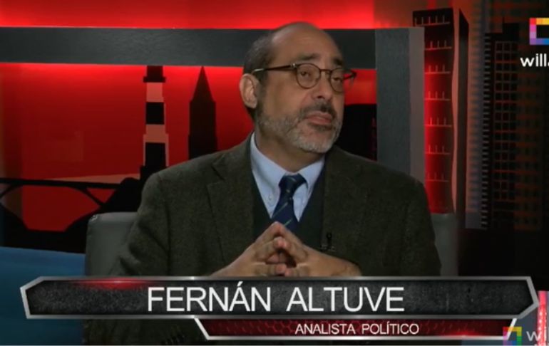 Fernán Altuve saludó el informe final que recomienda inhabilitar a Pedro Castillo [VIDEO]