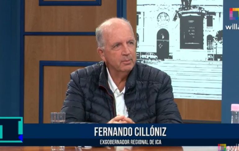 Fernando Cillóniz: "Quiero adelanto de elecciones porque el Perú se está empobreciendo a un ritmo vertiginoso" [VIDEO]