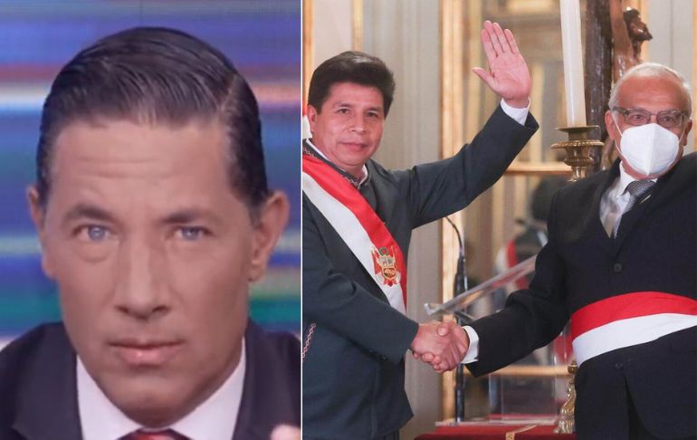 Portada: Fernando Del Rincón alerta a los peruanos: "El discurso de Torres y de Castillo ya es muy peligroso" [VIDEO]