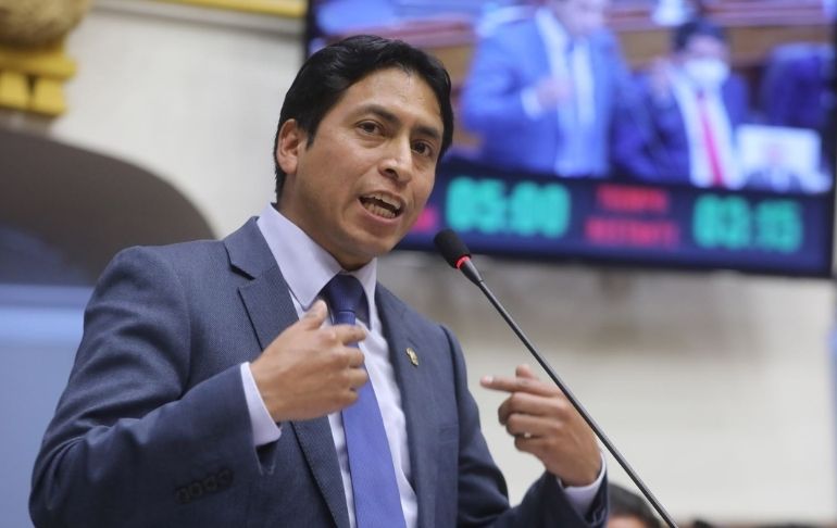 Portada: Freddy Díaz: rechazan detención preliminar contra congresista denunciado por violación sexual