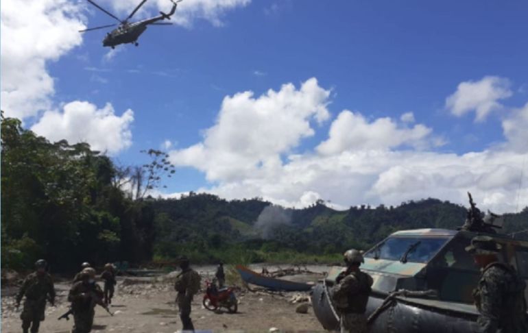 Vraem: Fuerzas Armadas informa que entre 10 y 15 miembros de Sendero Luminoso murieron durante operativo