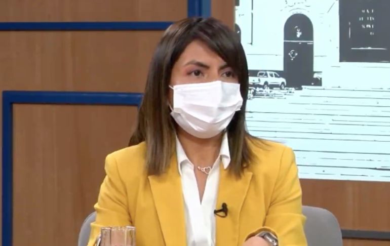 Portada: Giulliana Loza: "Domingo Pérez no ha logrado determinar que existe lavado de activos" [VIDEO]