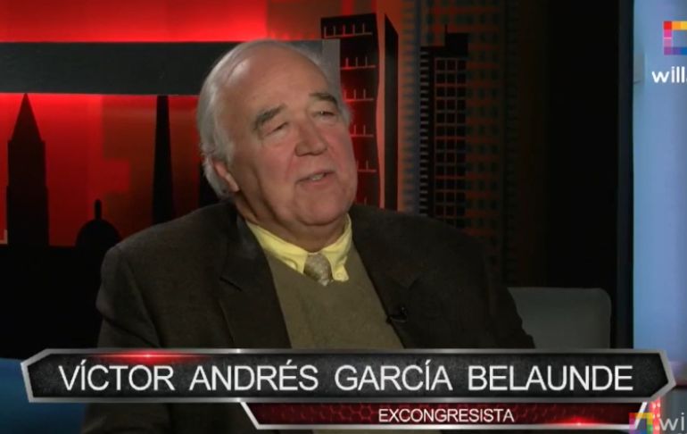 García Belaúnde: "Pedro Castillo ni siquiera puede exhibir letrinas hechas por su gobierno" [VIDEO]