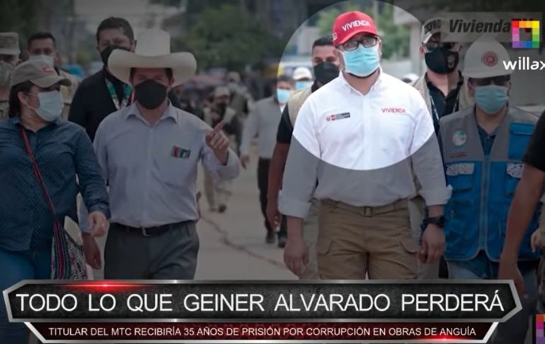 Portada: NOTA | Todo lo que Geiner Alvarado perderá [VIDEO]