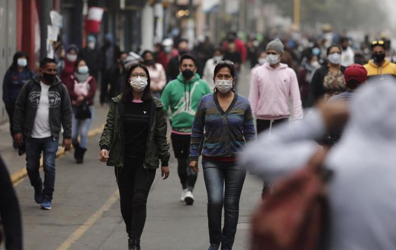 Portada: Clima en Lima hoy: Senamhi pronostica una temperatura mínima de 12°C