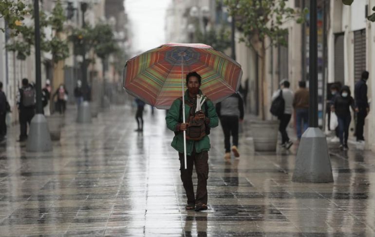 Senamhi: Agosto presentará lloviznas e incremento de vientos a nivel nacional