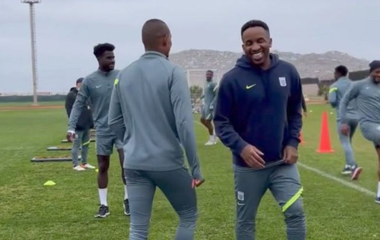 ¡ESTÁ DE VUELTA! Jefferson Farfán se incorporó a los entrenamientos previo al clásico [VIDEO]