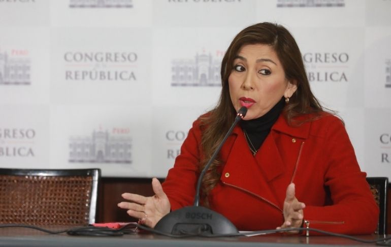 Portada: Lady Camones: “Lo ideal sería que Pedro Castillo renunciara”