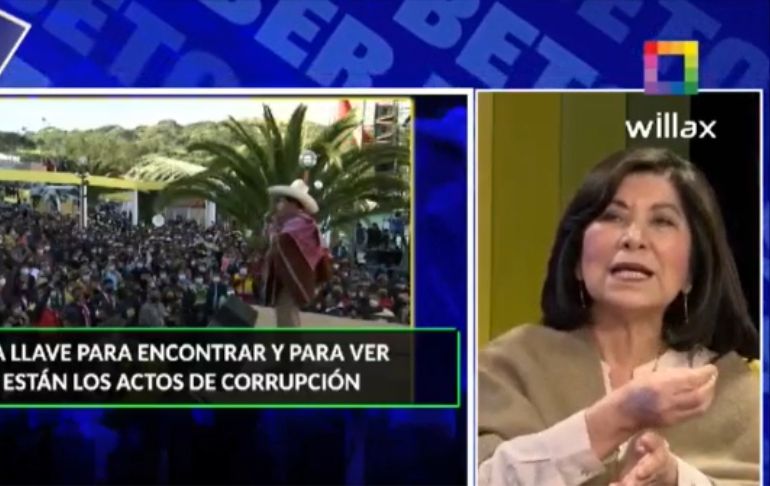 Martha Chávez: "El Congreso deberá presentar la tercera moción de vacancia" [VIDEO]