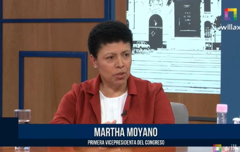 Portada: Martha Moyano: Si respeta al pueblo, Pedro Castillo debería ir al Ministerio Público [VIDEO]