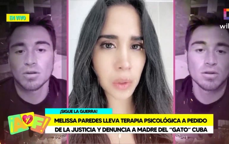 Rodrigo Cuba denuncia a Melissa Paredes por violencia psicológica [VIDEO]