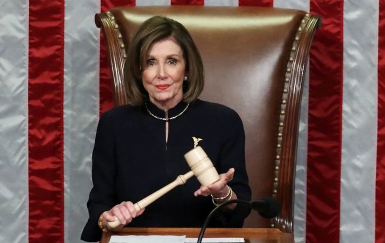 Portada: Nancy Pelosi afirma que visita a Taiwán tiene como fin honrar su "vibrante democracia"