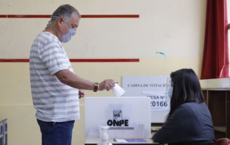 Portada: Elecciones 2022: ONPE informa que ya no será obligatorio presentar carnet de vacunación COVID-19 para votar