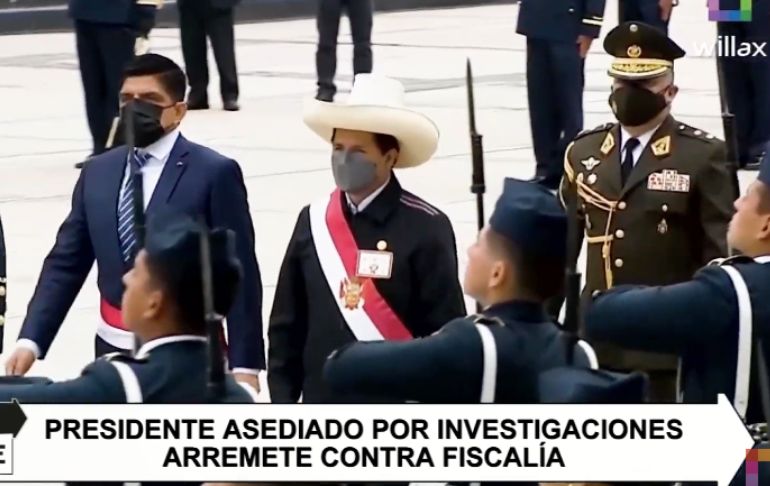 Portada: Decisión de Pedro Castillo de ir a Fiscalía fue para evitar una medida limitativa [VIDEO]