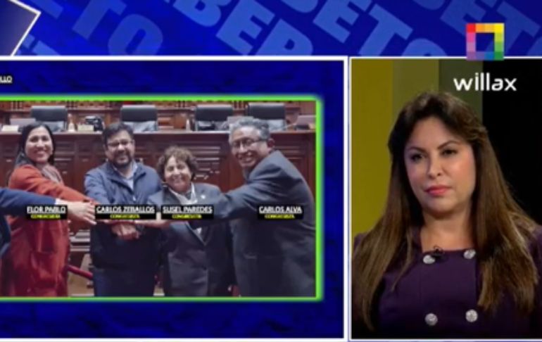 Portada: Chirinos: "He escuchado por los pasillos que Dina Boluarte quiere ofrecer cosas a cambio del voto" [VIDEO]