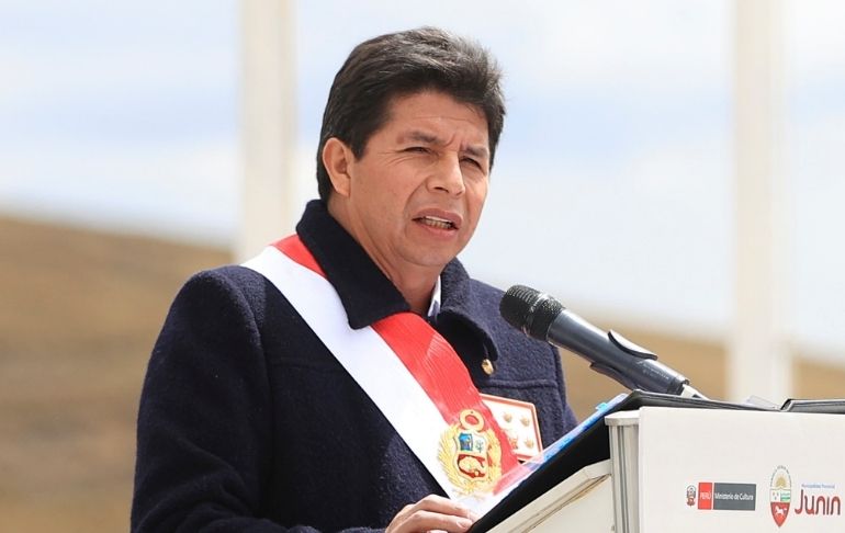 Acción Popular exige la renuncia de Pedro Castillo "como salida a la crisis política"