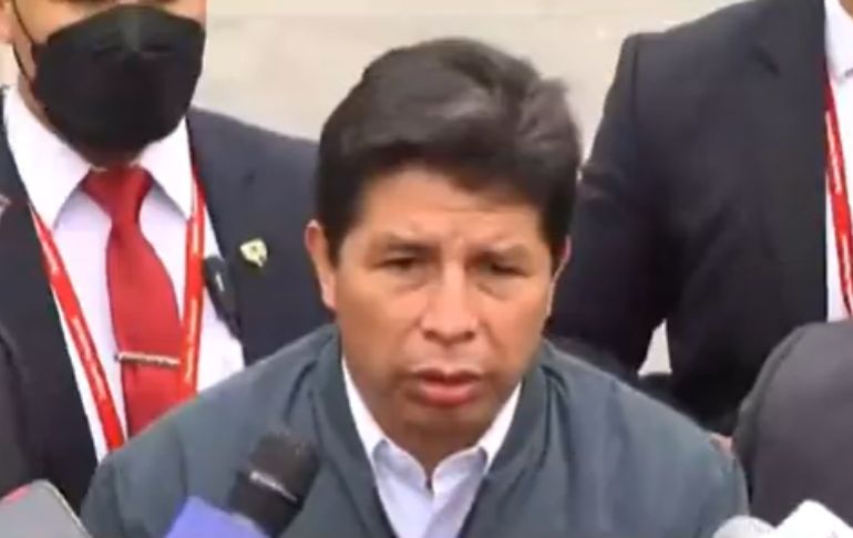 Pedro Castillo sobre su sobrino prófugo: "Si ustedes (prensa) lo han visto, díganme dónde está"