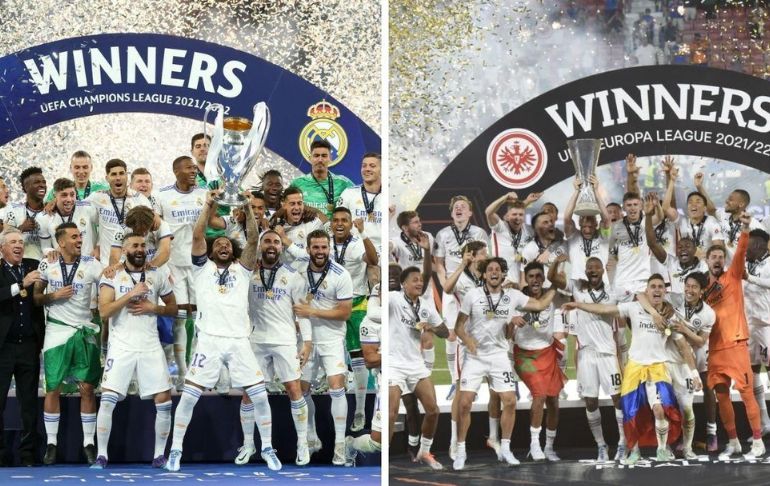 Real Madrid y Frankfurt disputarán este miércoles la gran Final de la Supercopa de Europa