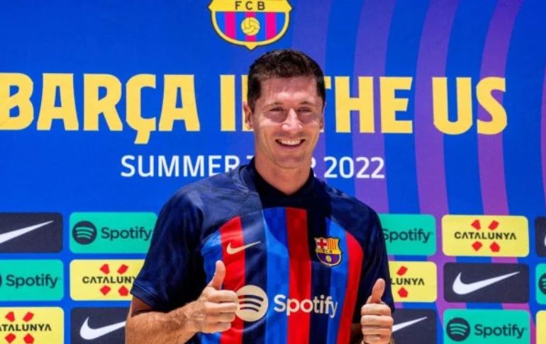 Barcelona: se inició la venta de entradas para la presentación de Robert Lewandowski