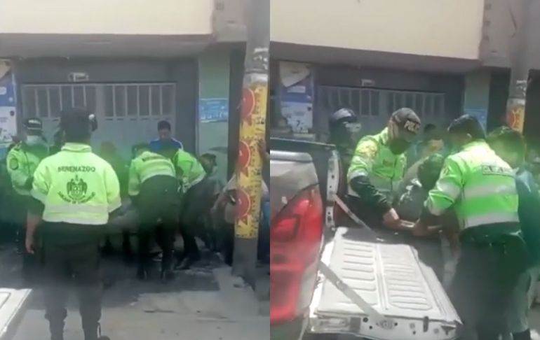 SJL: policía en retiro resulta herido tras enfrentarse a balazos contra delincuentes