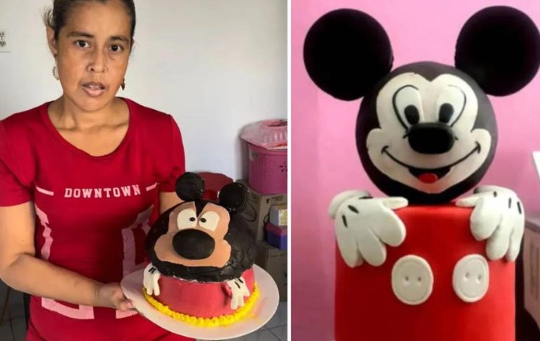 Portada: Colombia: falleció mujer que recibió burlas por torta fallida de Mickey Mouse
