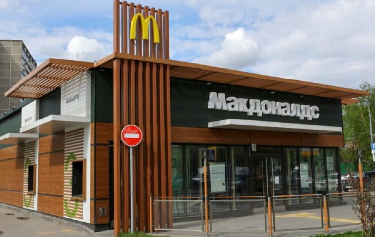 Ucrania: McDonalds comenzará a reabrir sus restaurantes en Kiev y zonas del oeste