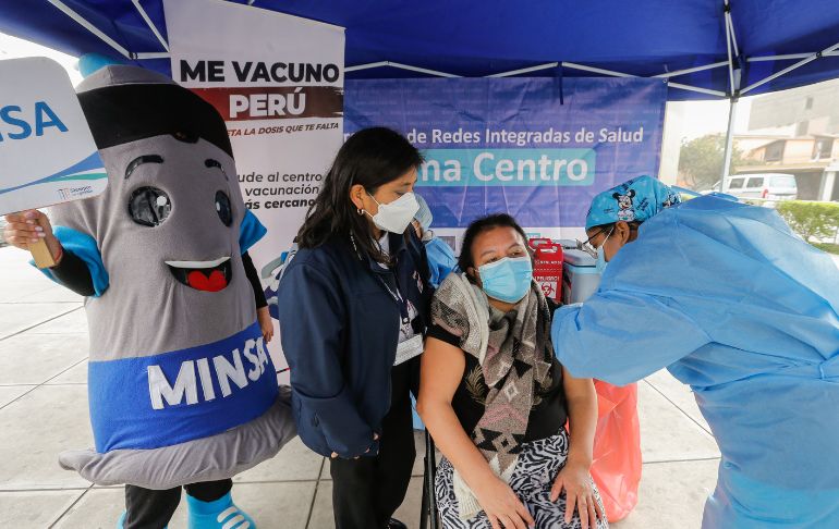 COVID-19: más de 29 millones 715 mil peruanos ya fueron vacunados