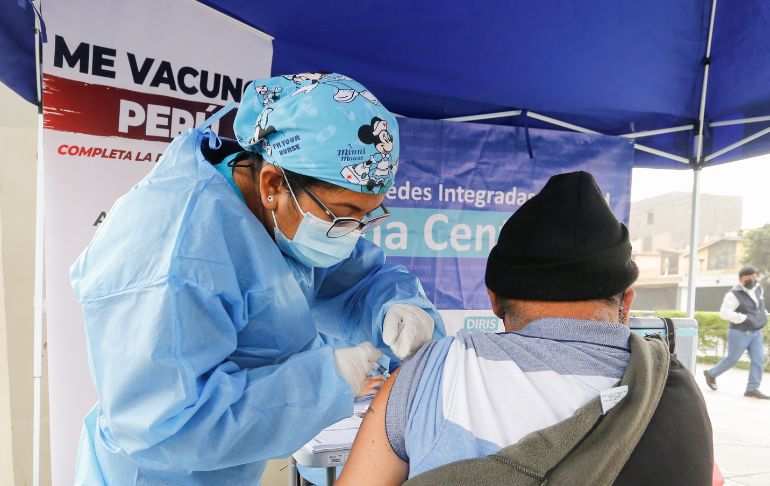 COVID-19: más de 29 millones 689 mil peruanos ya fueron vacunados