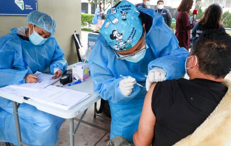 COVID-19: más de 29 millones 778 mil peruanos ya fueron vacunados