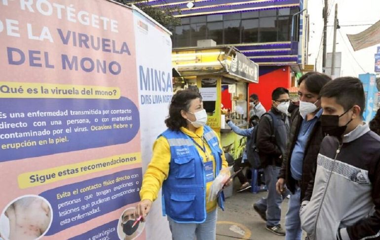 Portada: Viruela del mono: Minsa reporta que aumentaron a 632 los casos en Perú