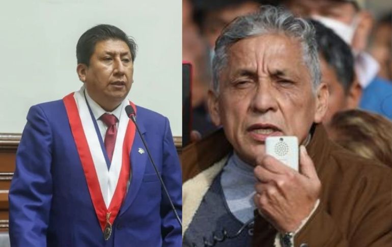 Waldemar Cerrón no descarta eventual candidatura de Antauro Humala a la Presidencia por Perú Libre