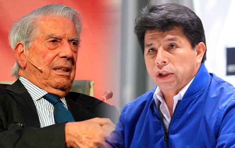 Mario Vargas Llosa sobre Pedro Castillo: "Es el peor presidente en la historia del Perú"