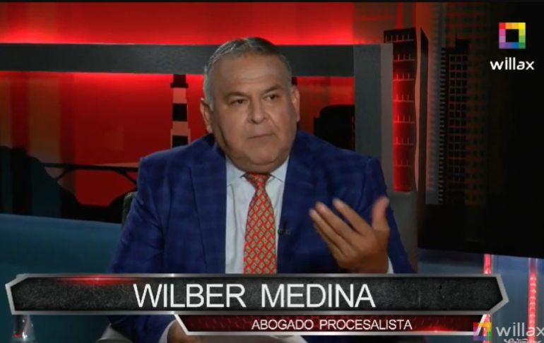 Wilber Medina: "La carpeta de la Fiscalía dice que el jefe líder de la organización criminal es Pedro Castillo" [VIDEO]