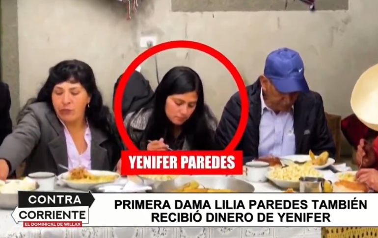 Yenifer Paredes: cuñada de Pedro Castillo realizó depósito a la primera dama Lilia Paredes [VIDEO]