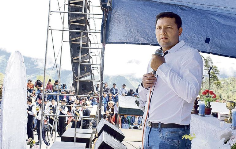Portada: Pedro Castillo: alcalde de Anguía es detenido por adjudicaciones irregulares de obras