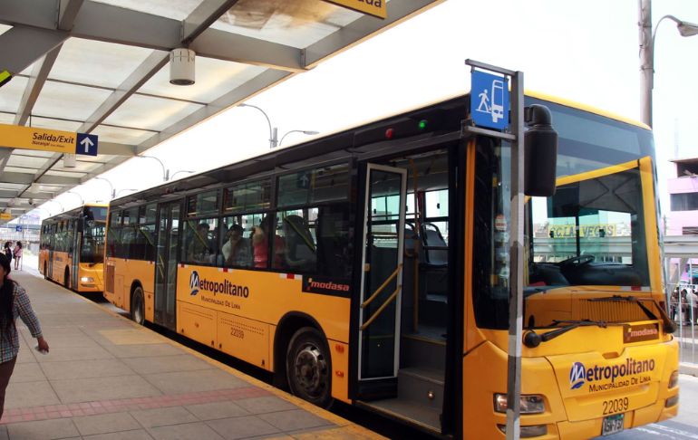 Portada: Metropolitano: conoce cuáles son los desvíos que aplicarán los buses alimentadores