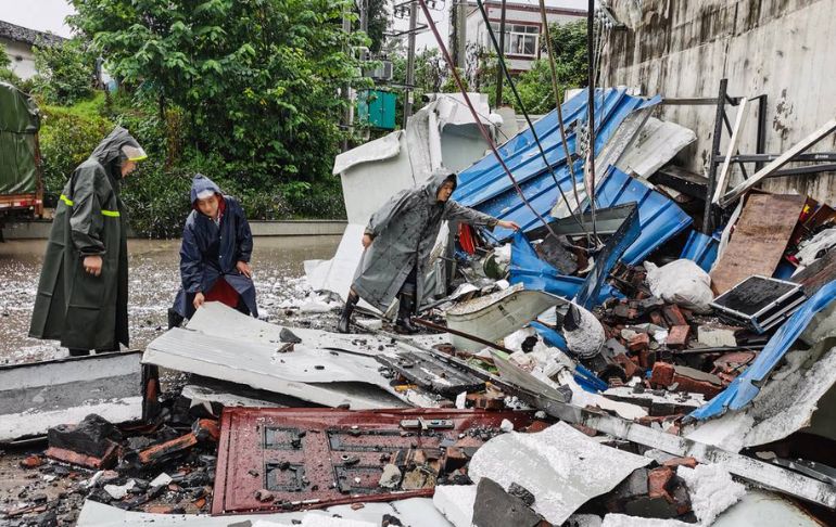 Terremoto de magnitud 6,6 en China: sube a 46 el número de muertos