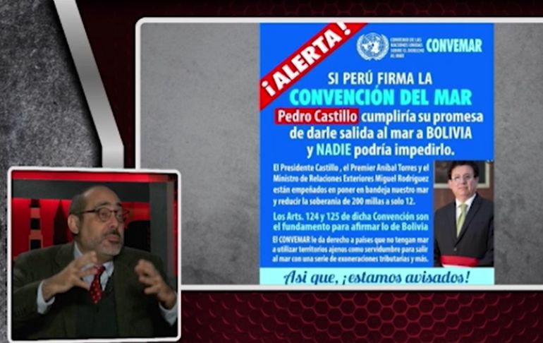 Portada: Fernán Altuve: "El traidor que está en Palacio quiere regalarle más derechos a Bolivia" [VIDEO]