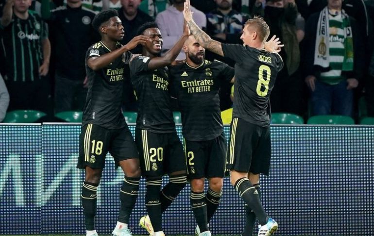 Real Madrid goleó 3 a 0 al Celtic en su debut en la Champions League