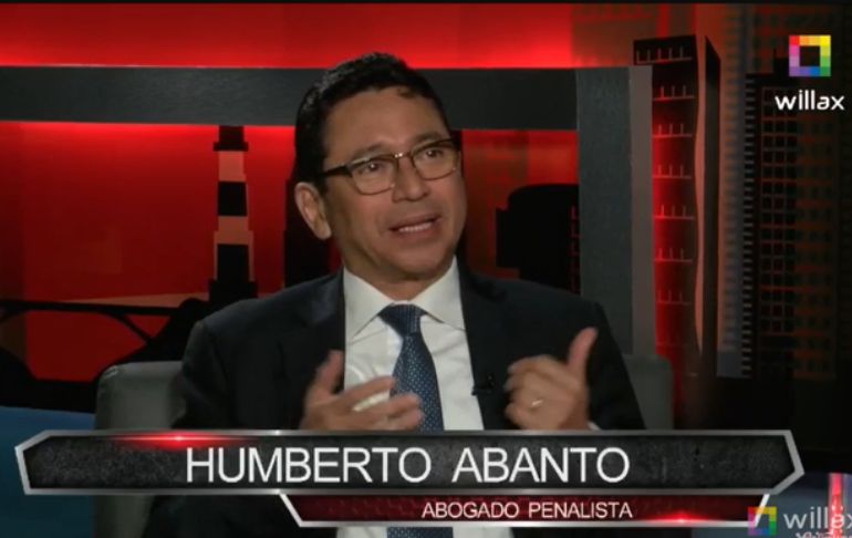 Abanto: "Pediría a Ventura que suspenda sus investigaciones para que la fiscal Barreto pueda trabajar en silencio" [VIDEO]