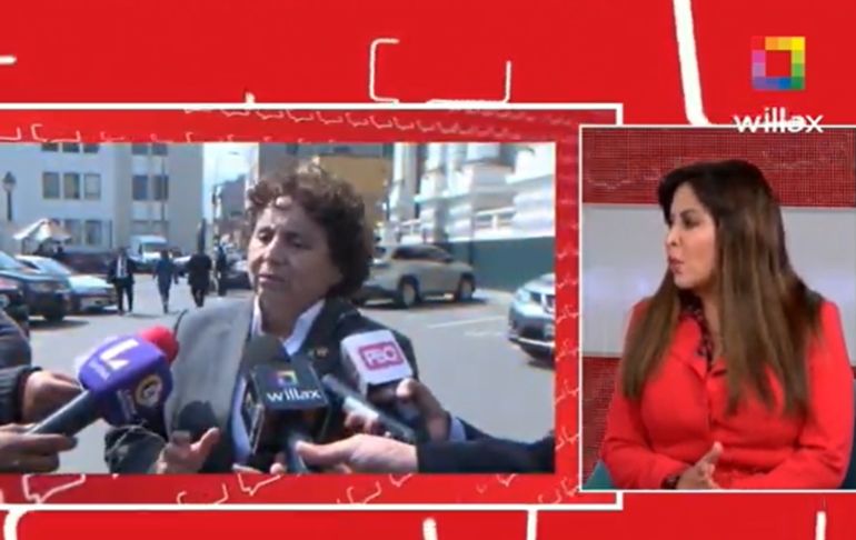 Portada: Patricia Chirinos: "Susel Paredes es una niña que blinda al presidente" [VIDEO]